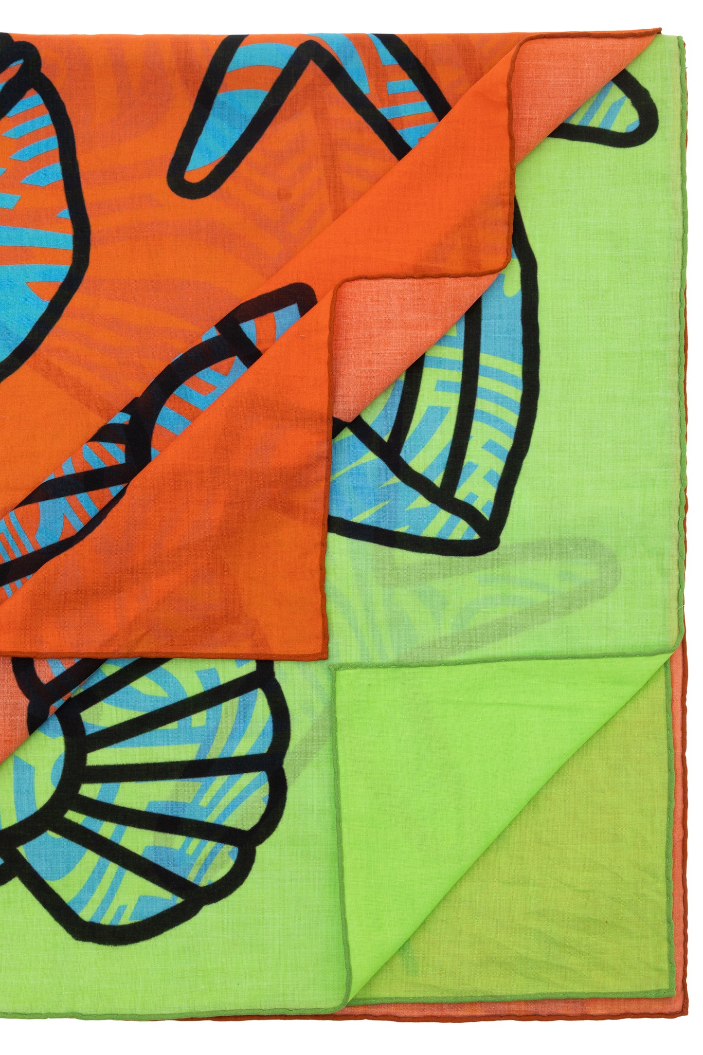 Coral %100 Cotton Pareo