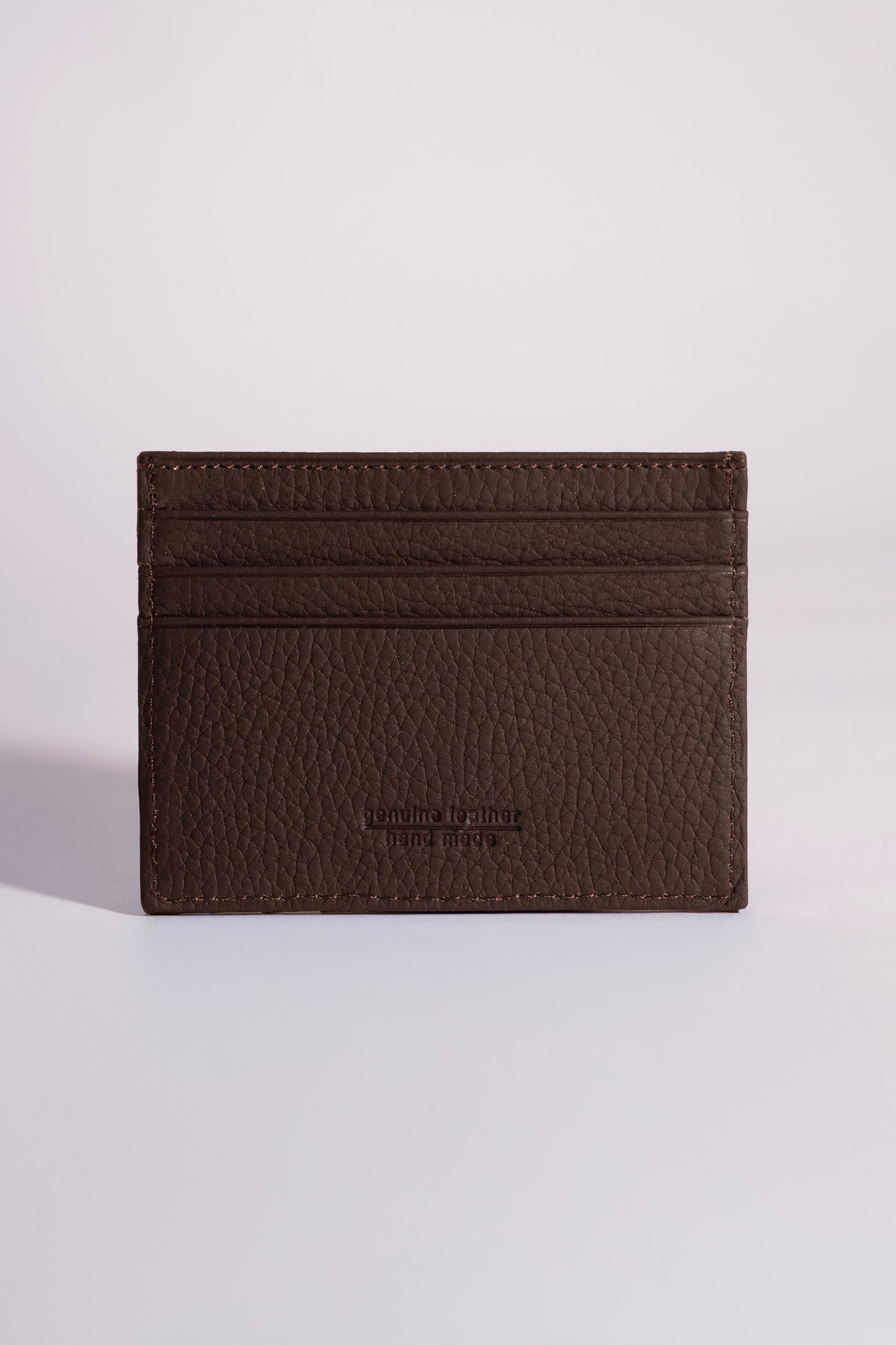 Folium - Unisex Hakiki Deri Kahverengi Kartlık