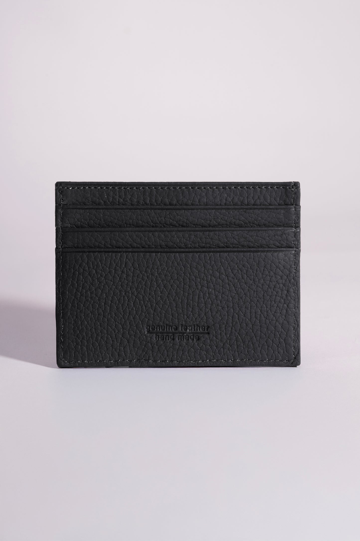 Folium - Unisex Hakiki Deri Siyah Kartlık