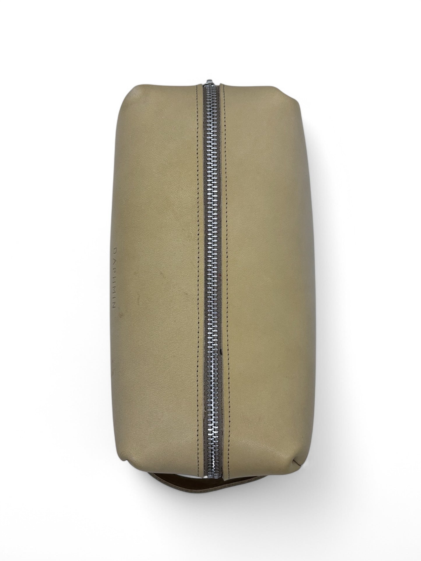 Dopp Kit Seyahat ve Kişisel Bakım Çantası - Bej Ham Deri