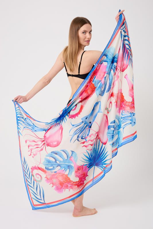 Marin %100 Cotton Pareo