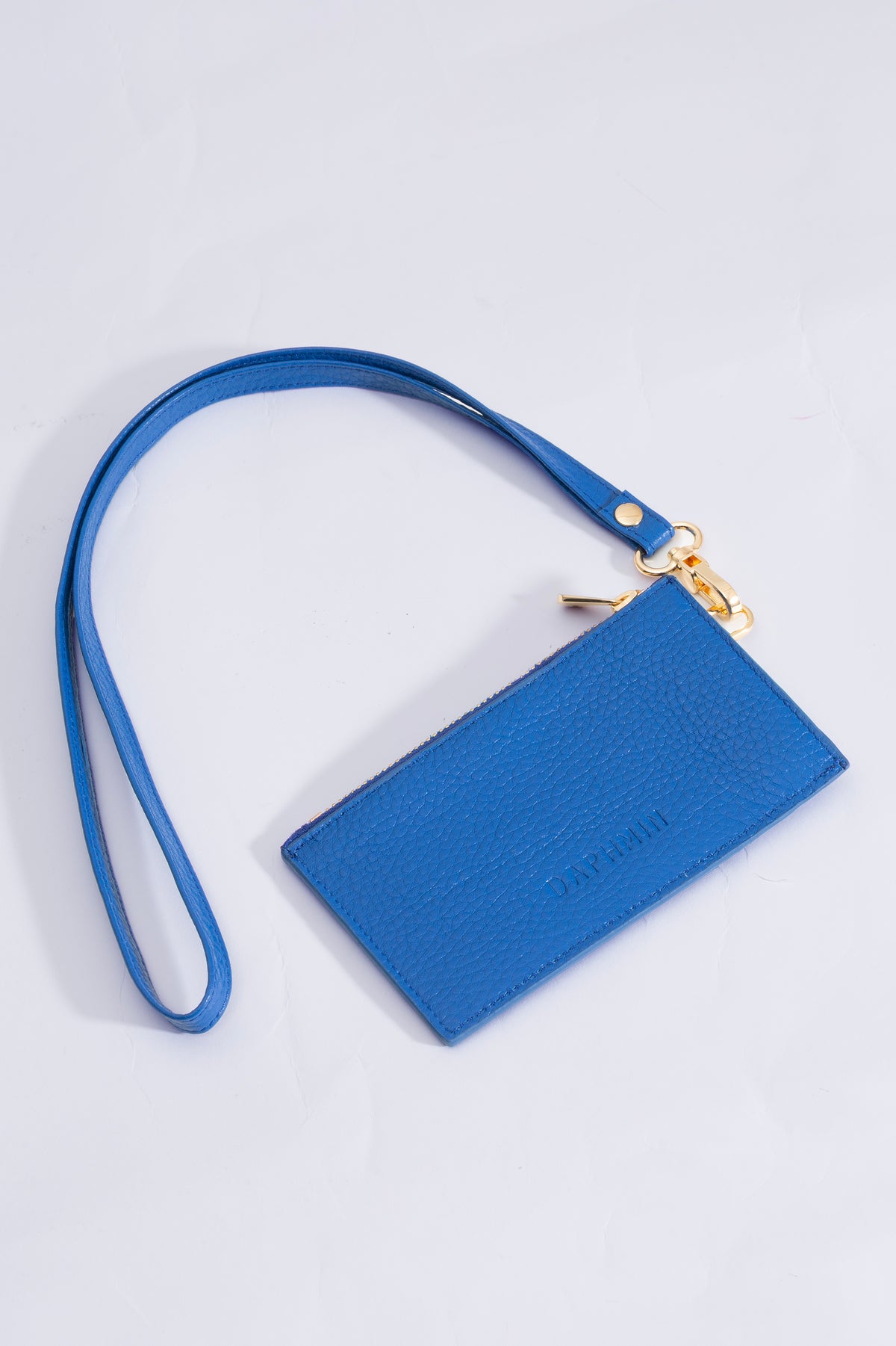 Mira Card Holder with Strap – Blue, image 2