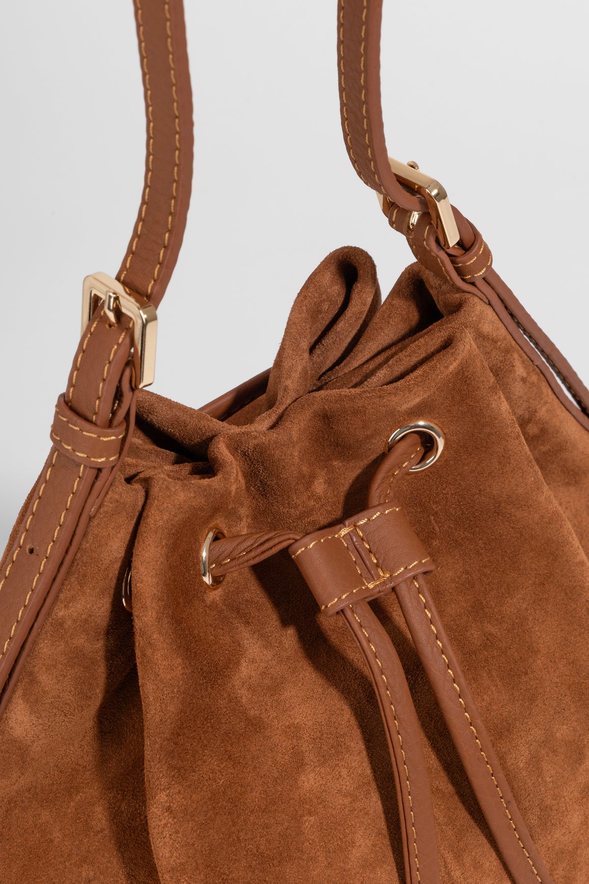 Sorella Suede Bucket – Tan, image 6