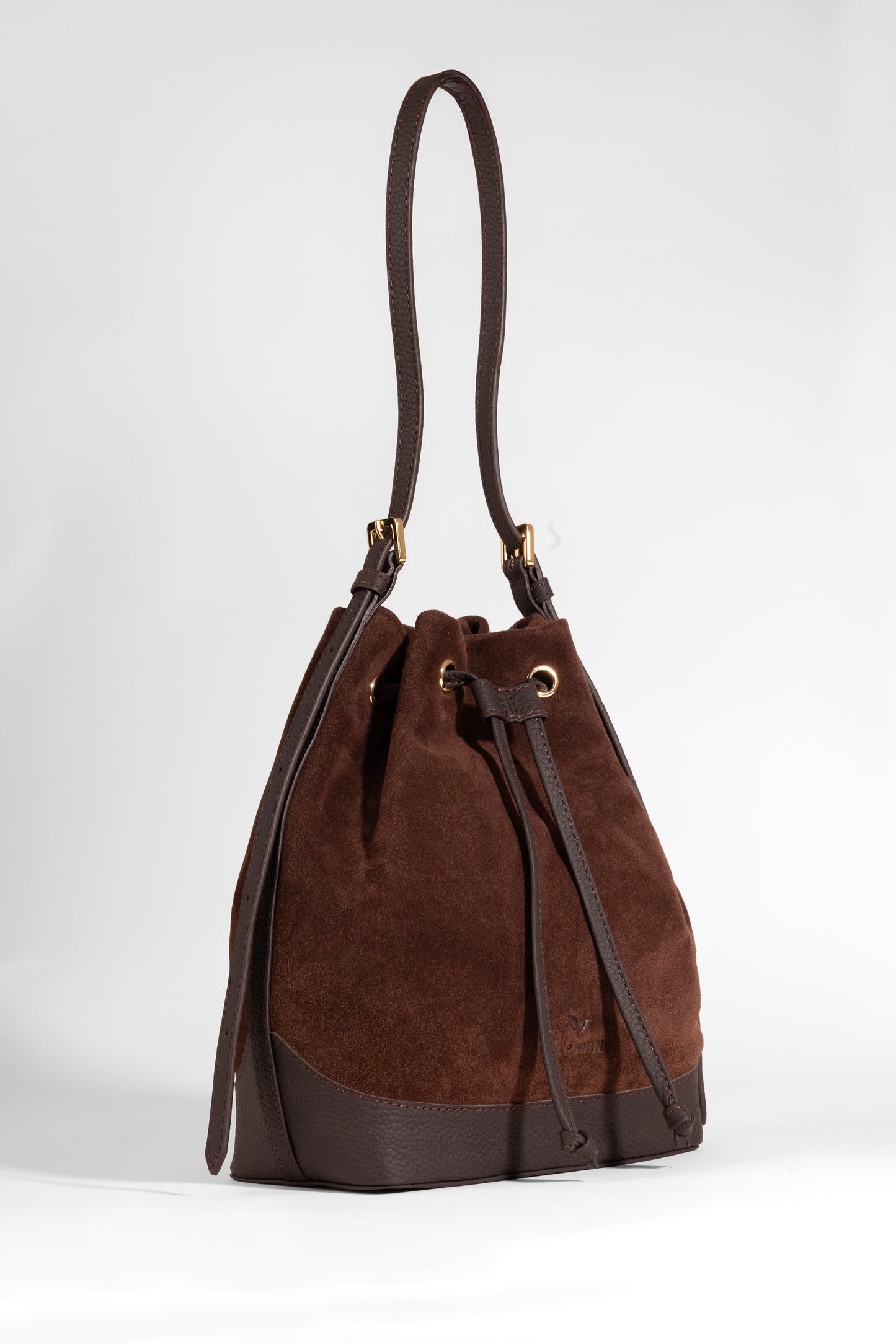 Sorella Suede Bucket – Kahverengi Süet Kadın Omuz Çantası