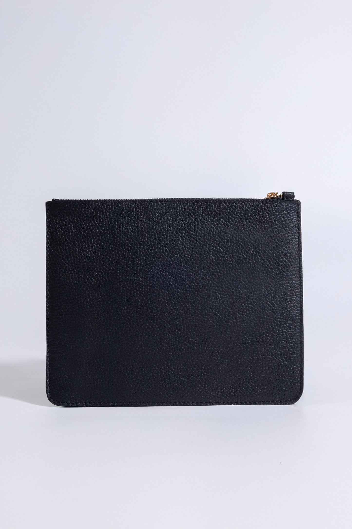 Nia Hakiki Deri Clutch Çanta - Siyah