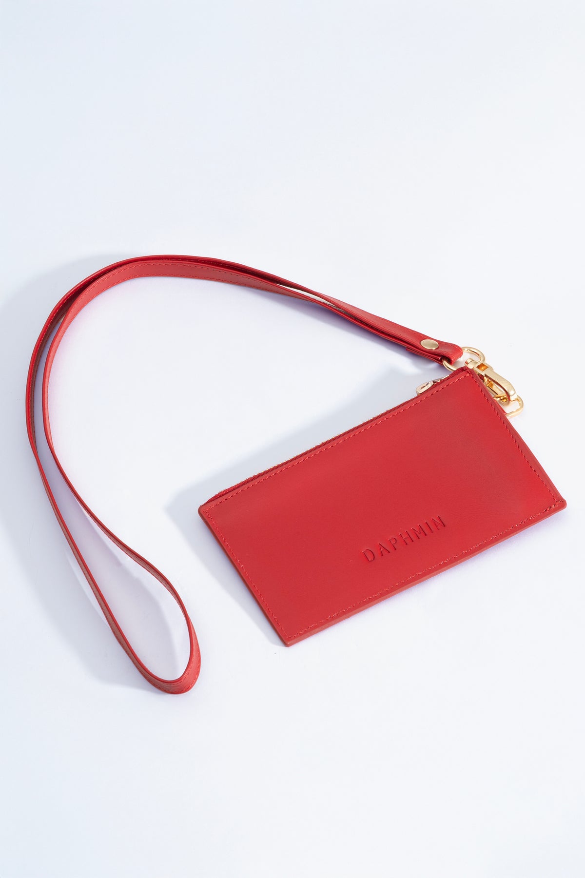 Mira Card Holder with Strap – Red, image 2