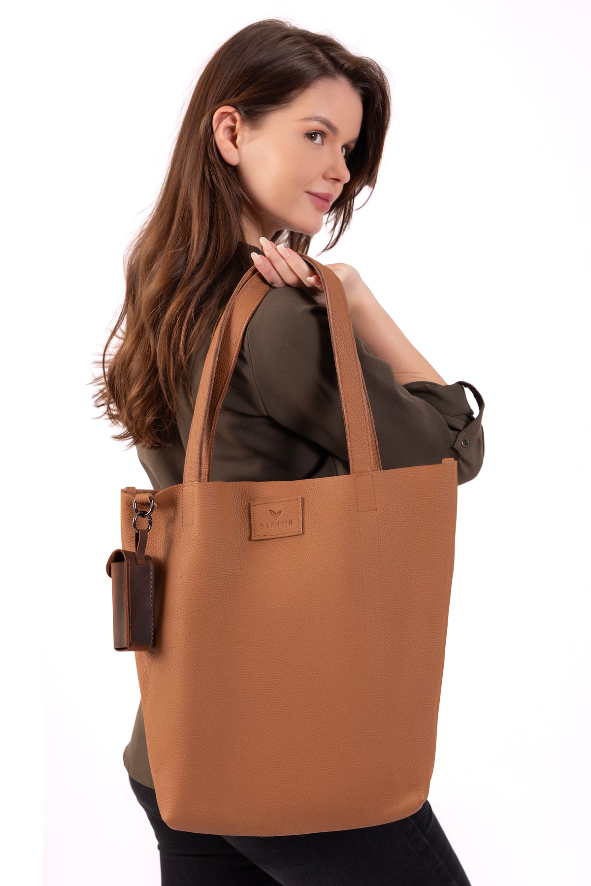 Daphne Tote Large – Tan, image 8