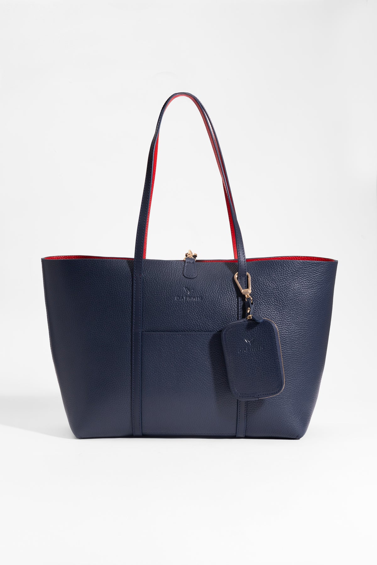 Duo Reversible Tote – Navy & Red, image 3