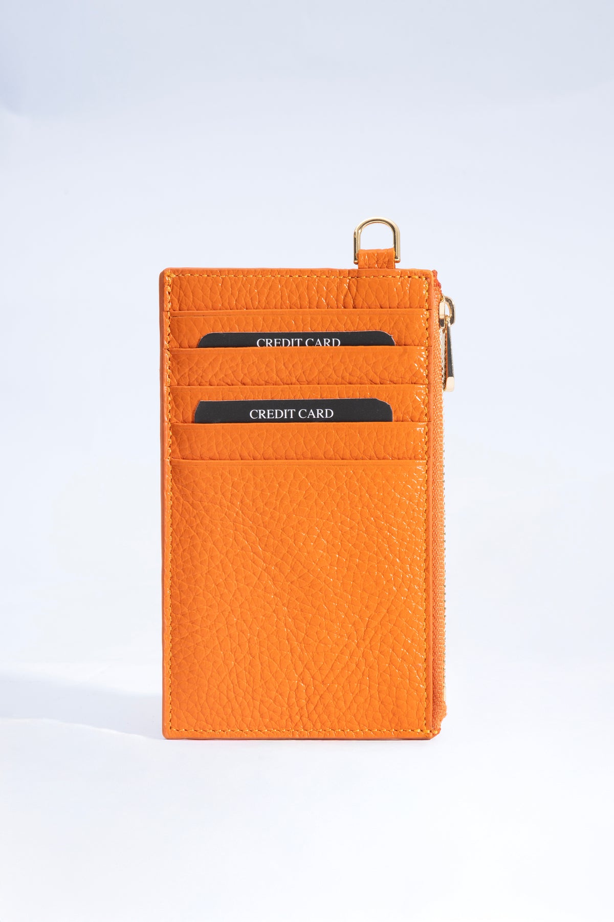 Mira Card Holder with Strap – Orange, image 5