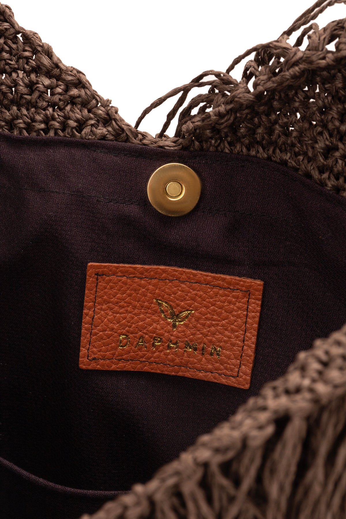 Straw-Look Fringed Shoulder Bag – Brown, image 4