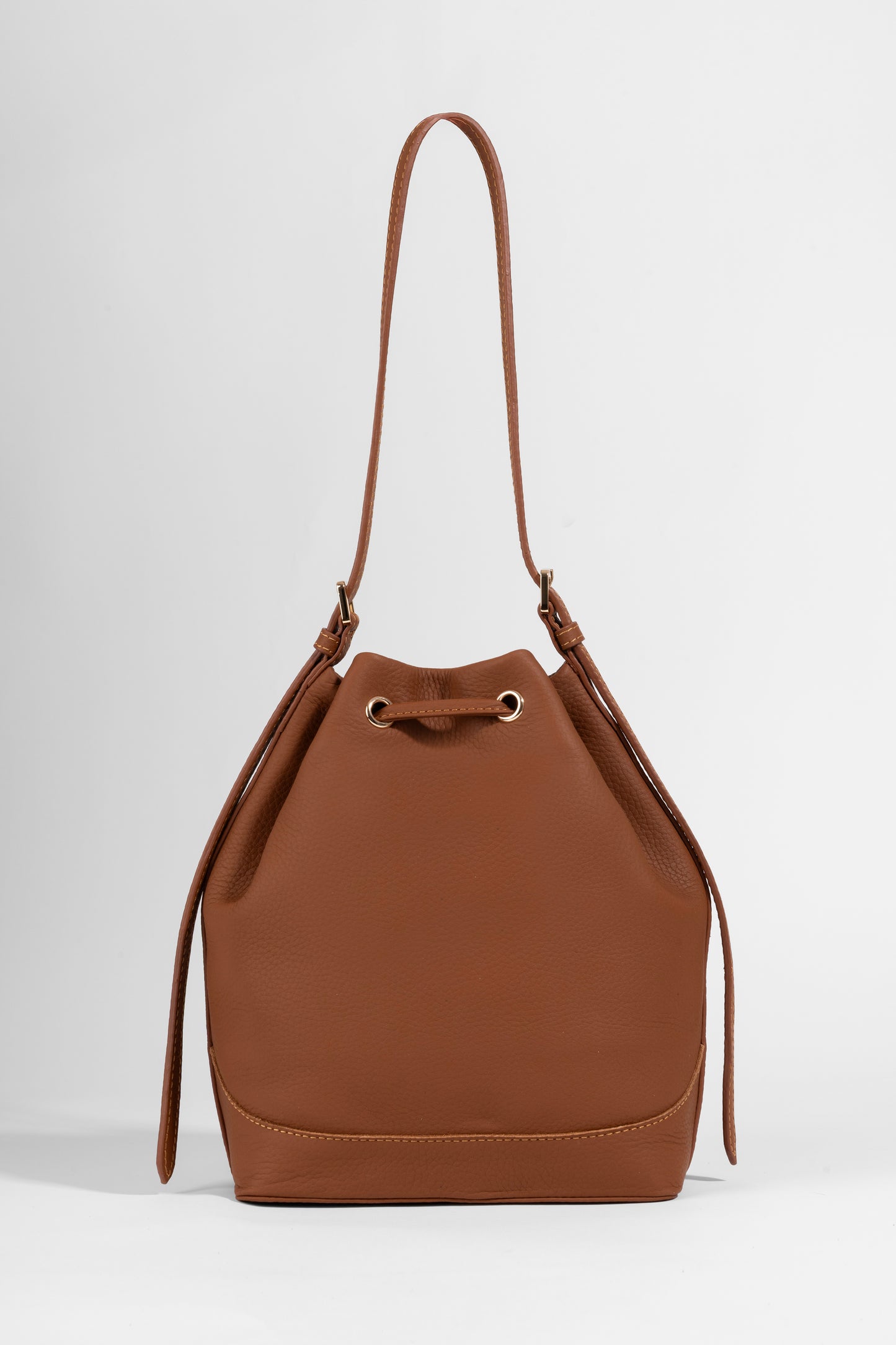 Sorella Bucket – Taba Hakiki Deri Bucket Omuz Çantası