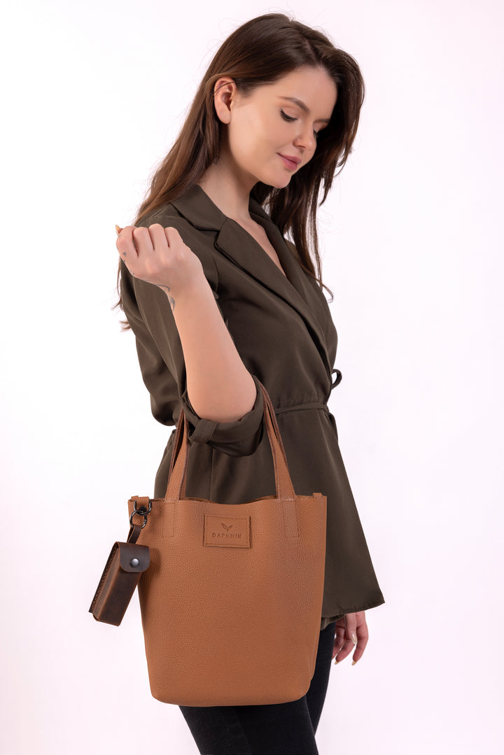 Daphne Tote Küçük Boy, Taba