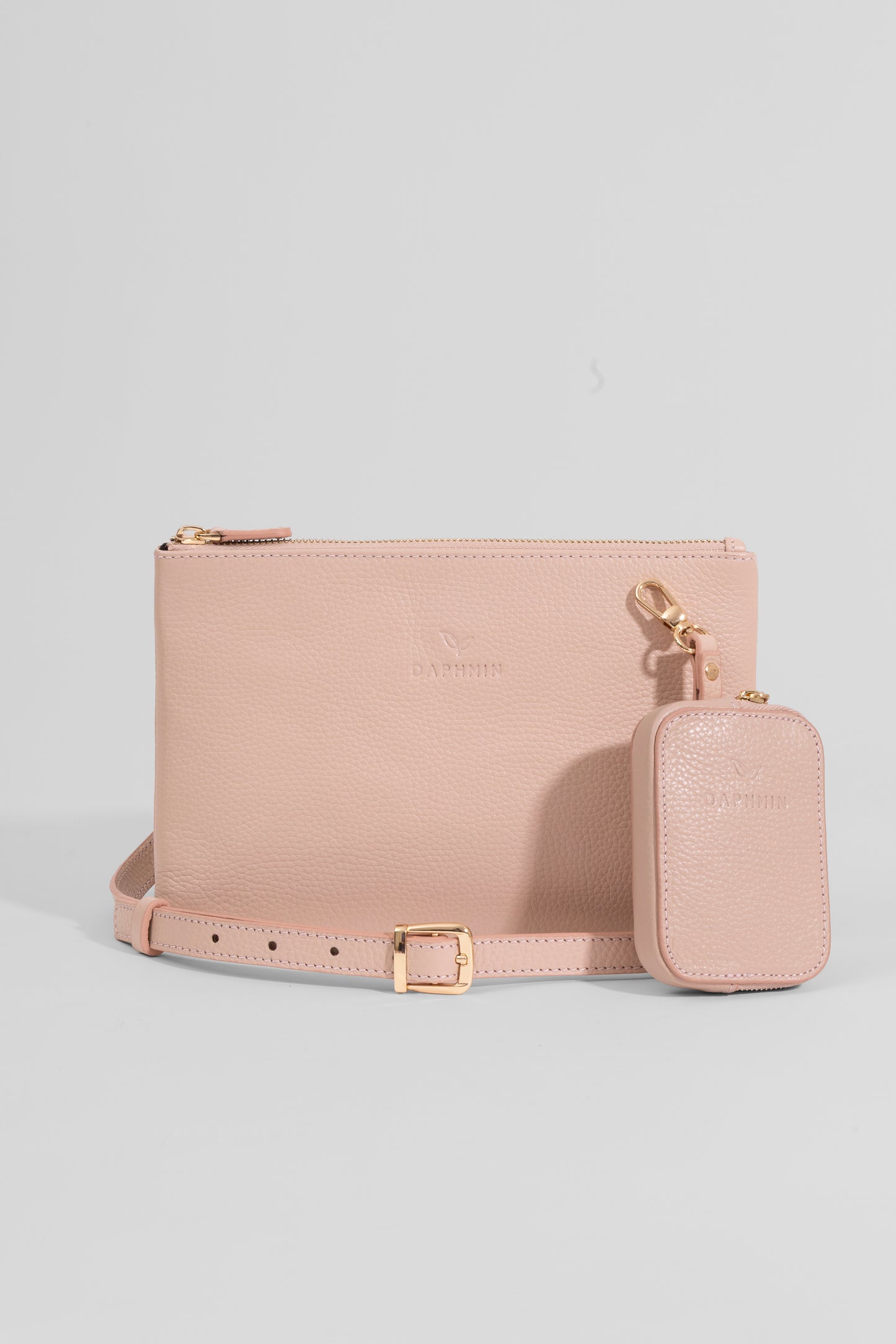 Carry Clutch - Kadın Hakiki Deri Omuz Askılı Pudra Portföy/Çapraz Çanta