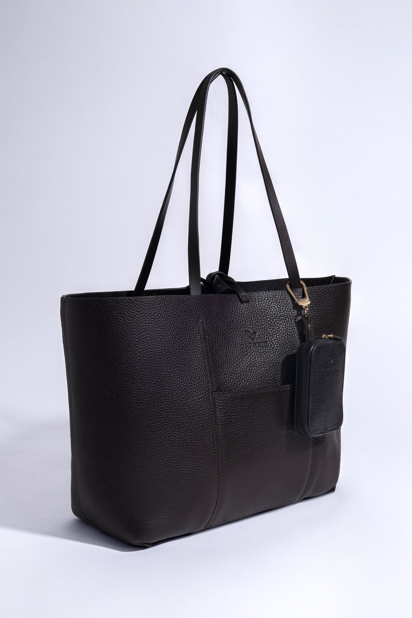 Duo Kadın Hakiki Deri Reversible Çift Taraflı Tote Çanta