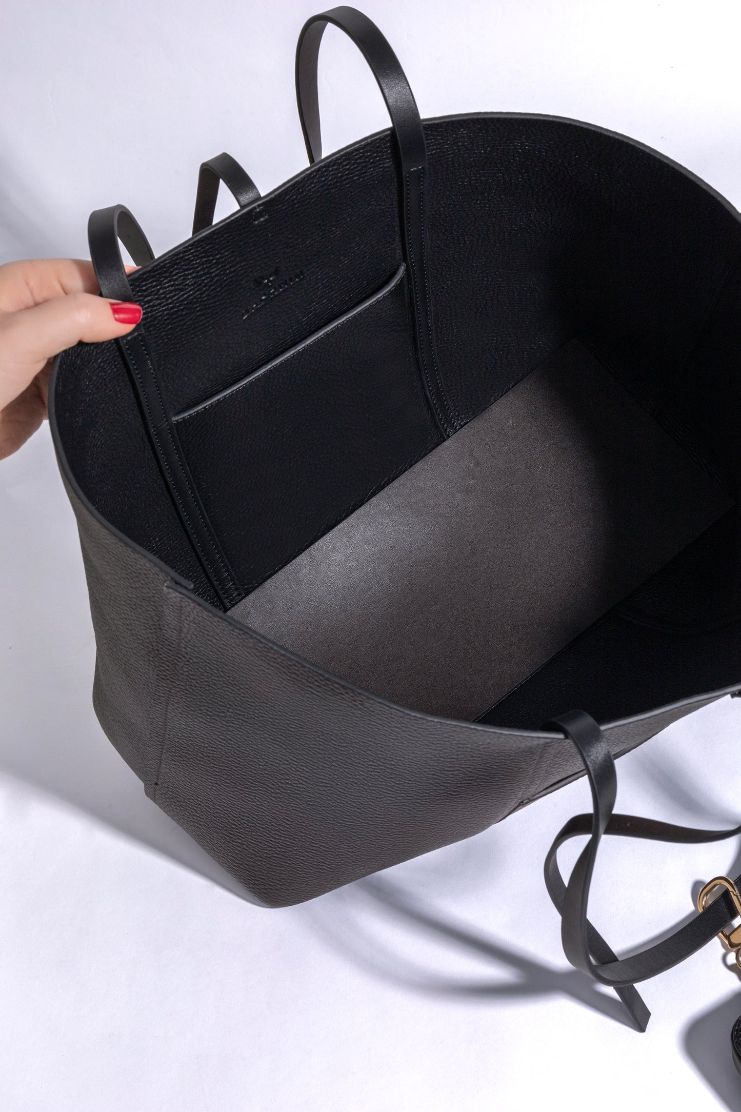 Duo Kadın Hakiki Deri Reversible Çift Taraflı Tote Çanta