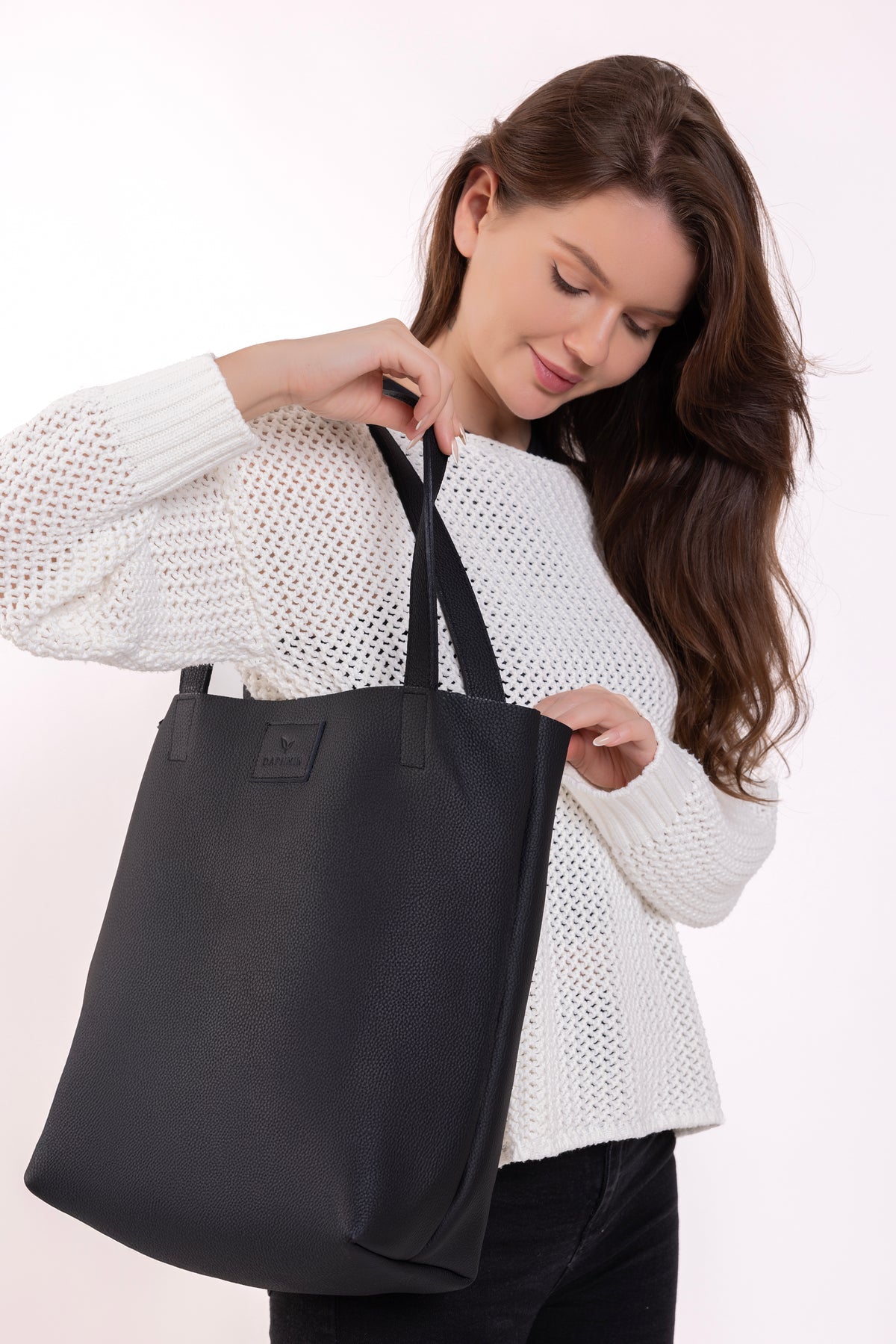 Daphne Tote Large – Black, image 2