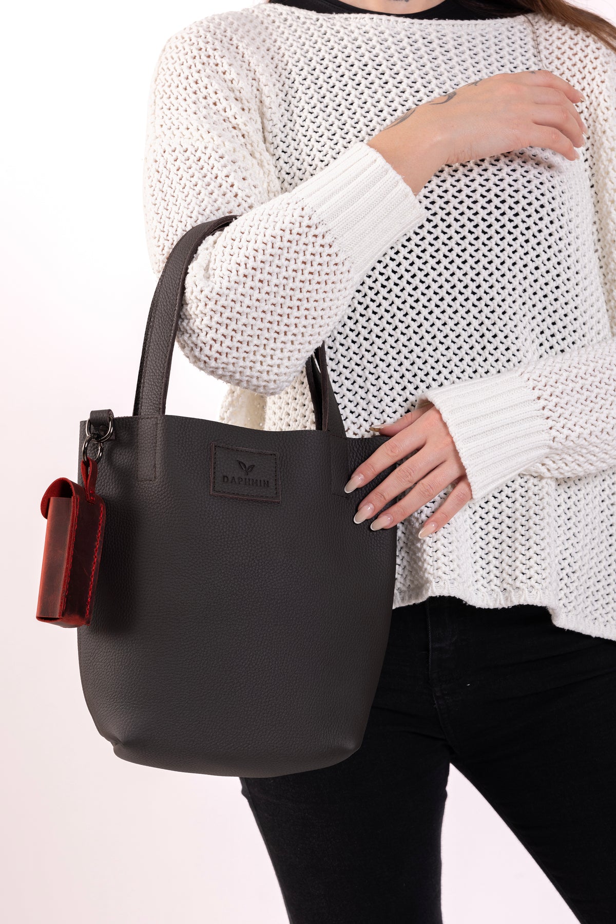 Daphne Tote Small – Brown, image 7