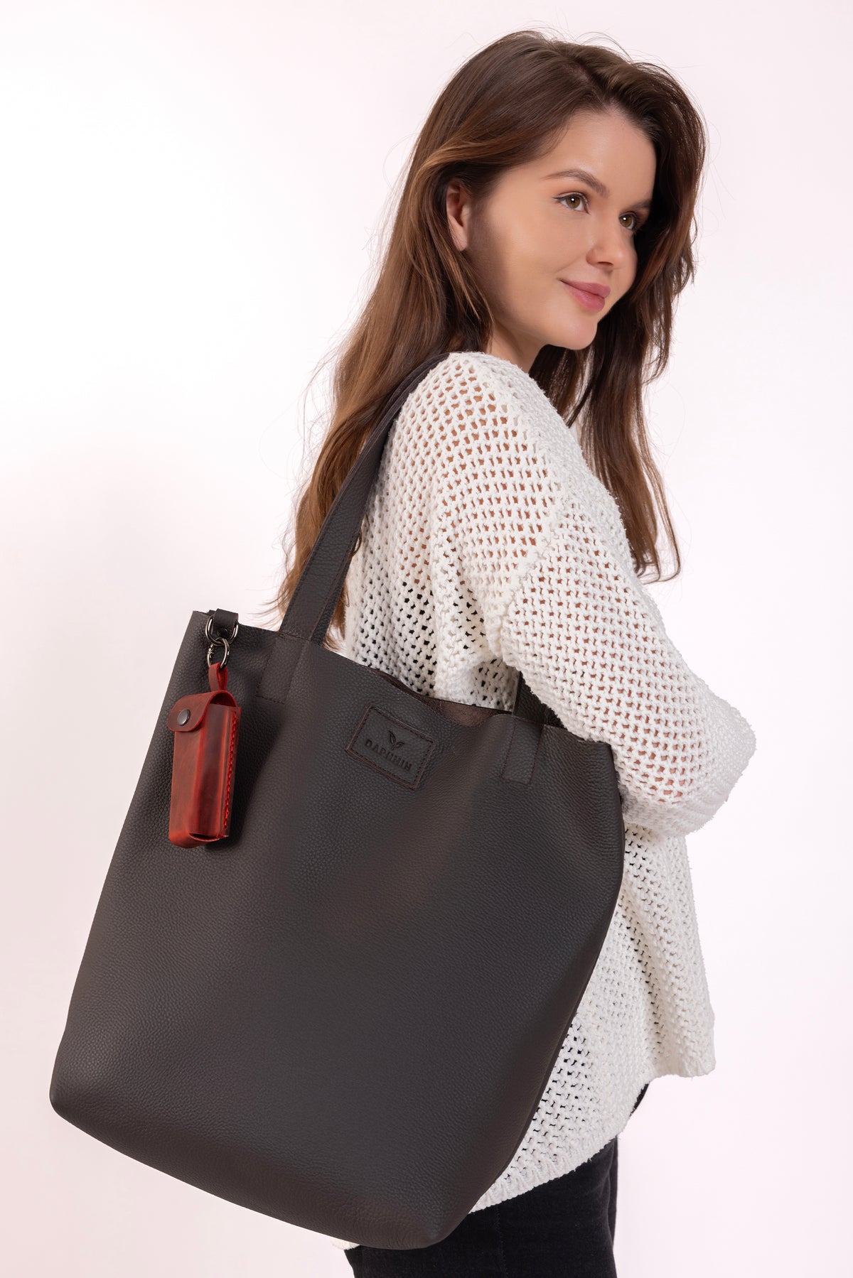 Daphne Tote Large – Brown, image 2