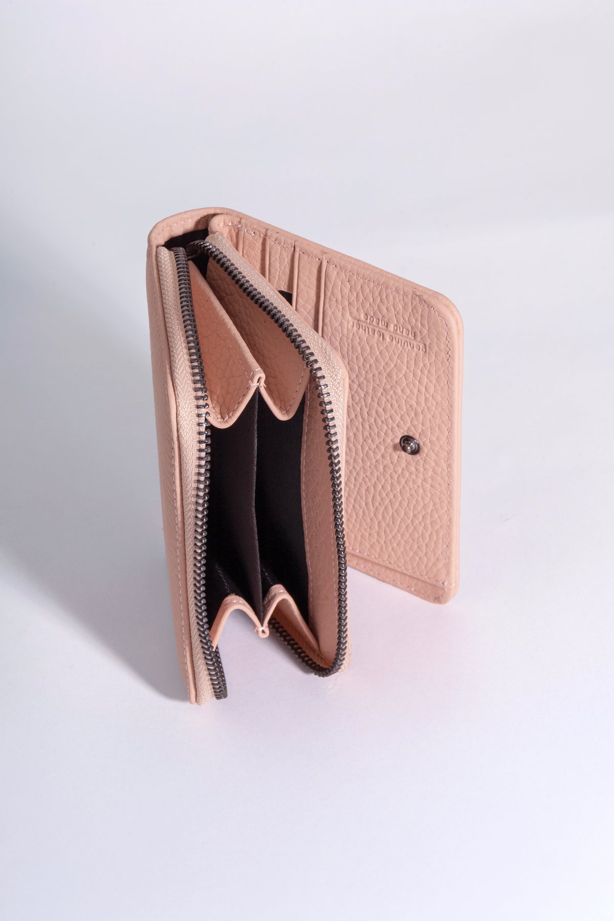 Vera Zipped Wallet – Powder Pink, image 4