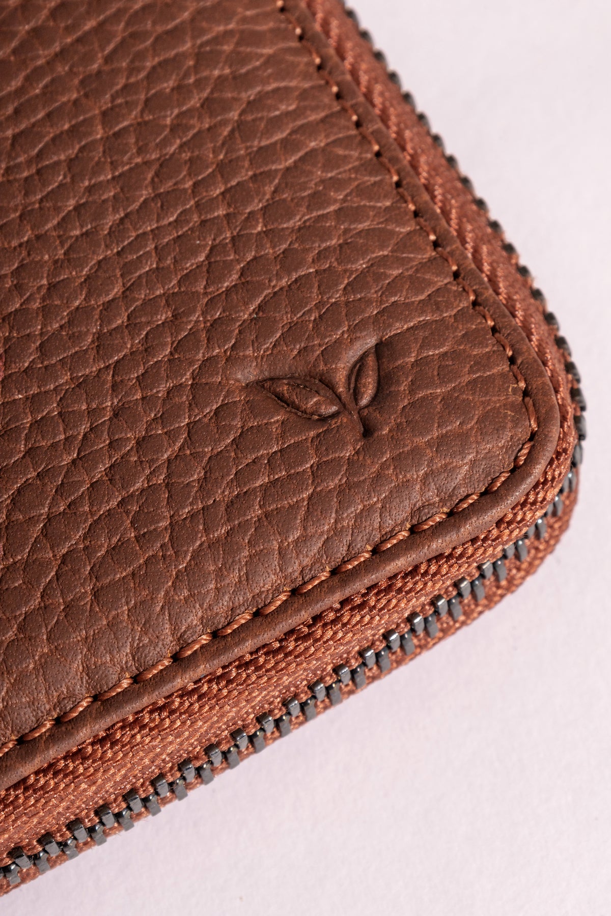 Zeas Zipped Wallet – Tan, image 6