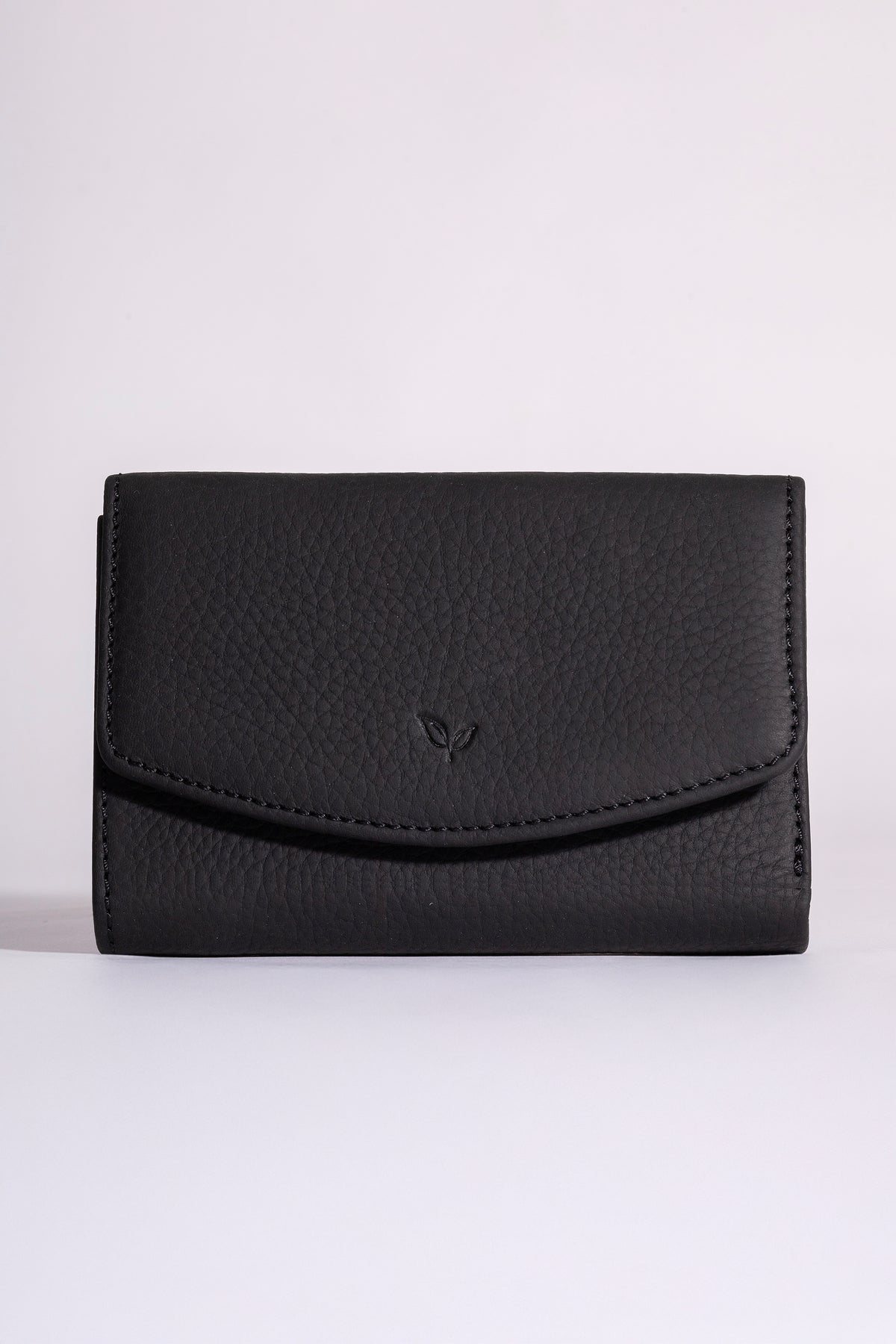 Perle Trifold Cüzdan Siyah