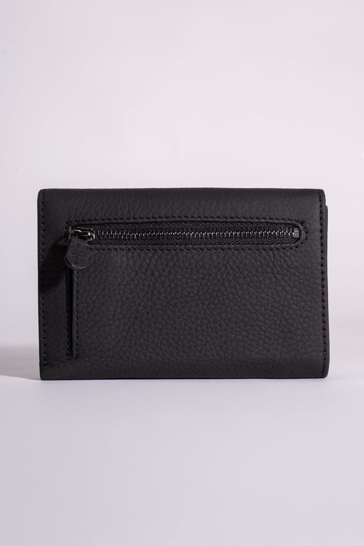 Perle Trifold Wallet – Black, image 4