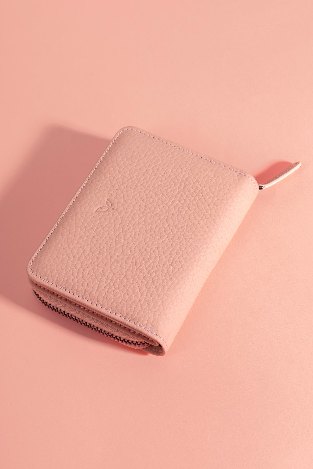 Vera Zipped Wallet – Powder Pink, image 8