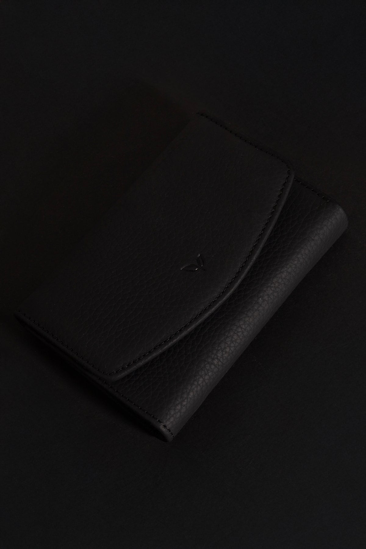 Perle Trifold Wallet – Black, image 7