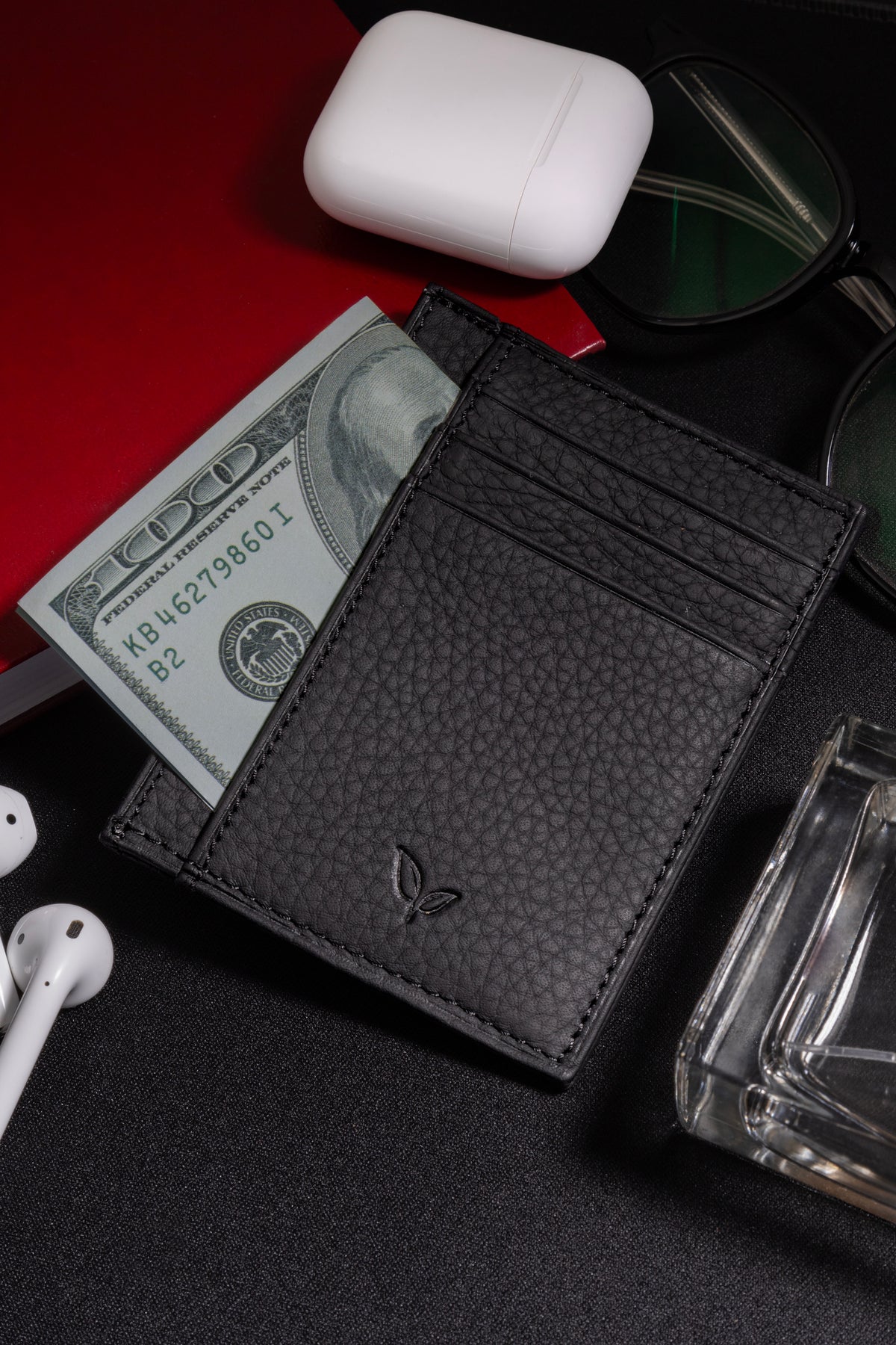 Folium Card Holder – Black, image 5