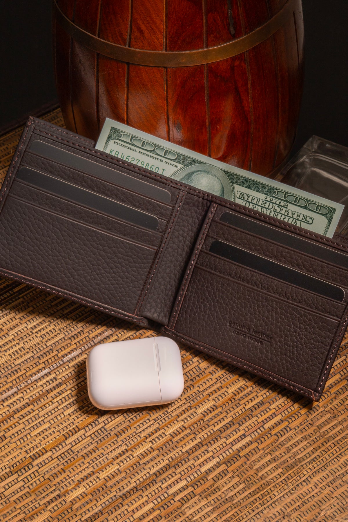 Atlas Bifold Wallet – Brown, image 6