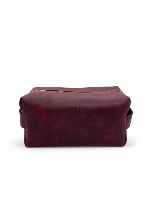 Dopp Kit Seyahat ve Kişisel Bakım Çantası - Bordo