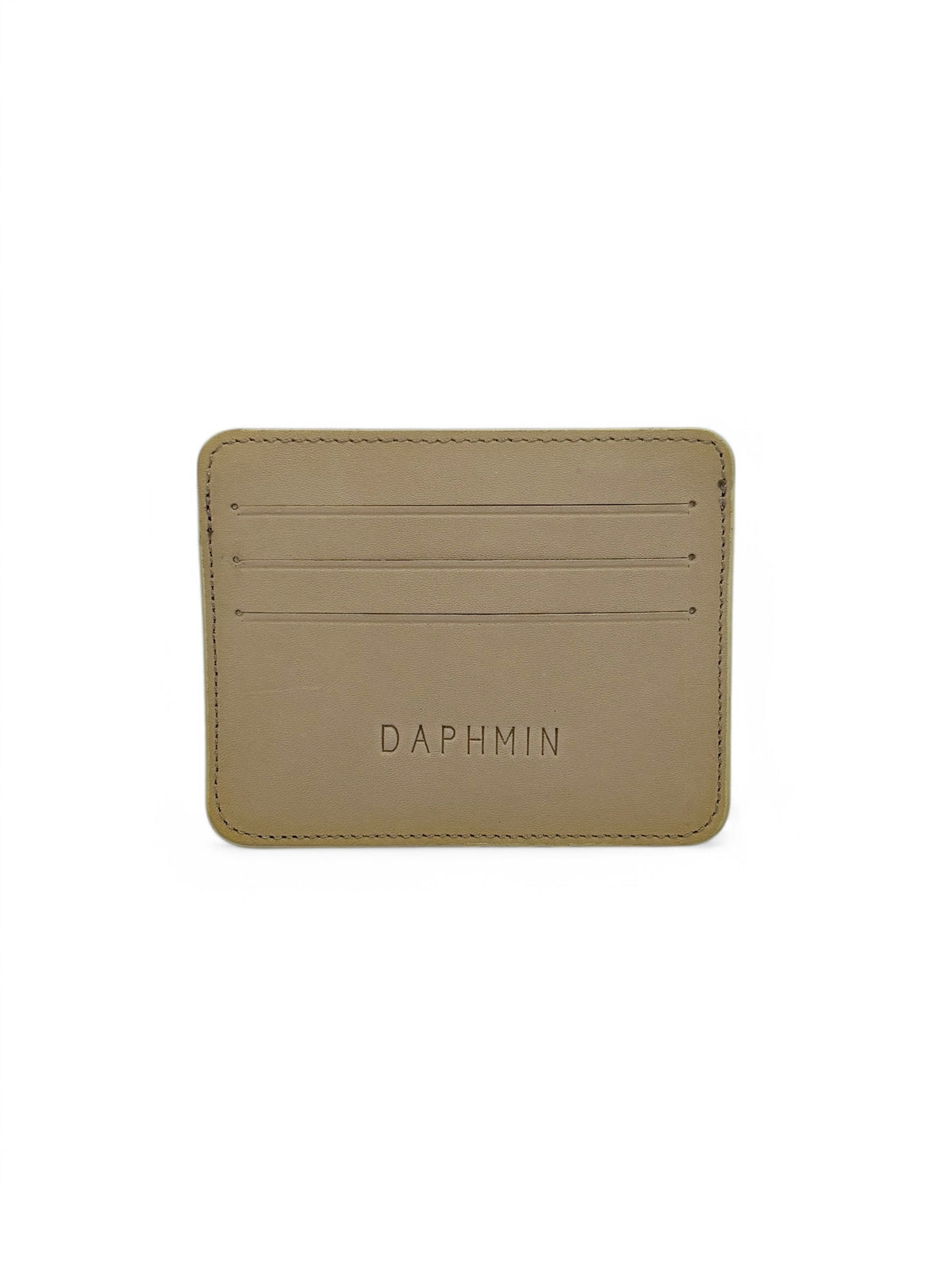 Lino Card Holder Natural Beige