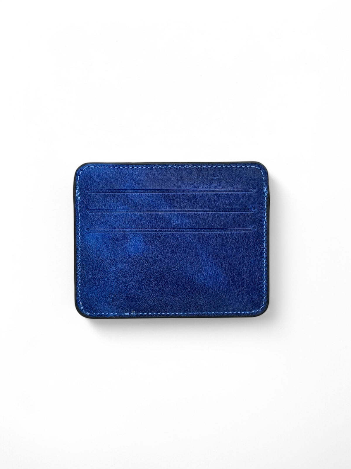 Lino Card Holder – Blue