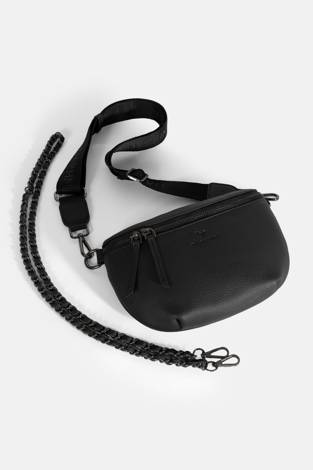 Double-Strap Crossbody Bag – Black, image 5