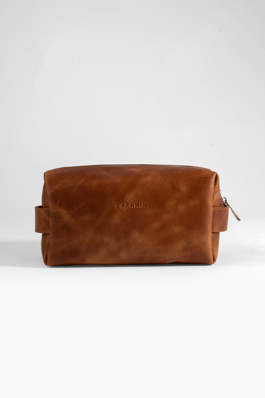 Dopp Kit Seyahat ve Kişisel Bakım Çantası - Camel