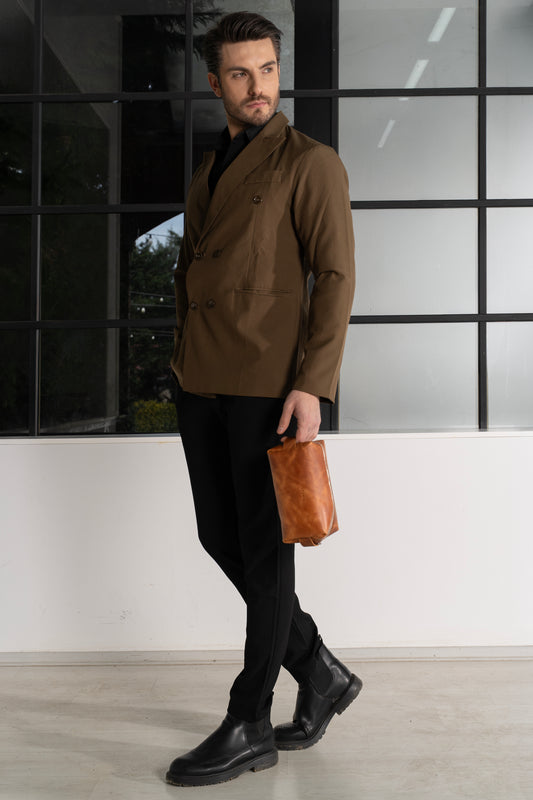 Dopp Kit Seyahat ve Kişisel Bakım Çantası - Camel