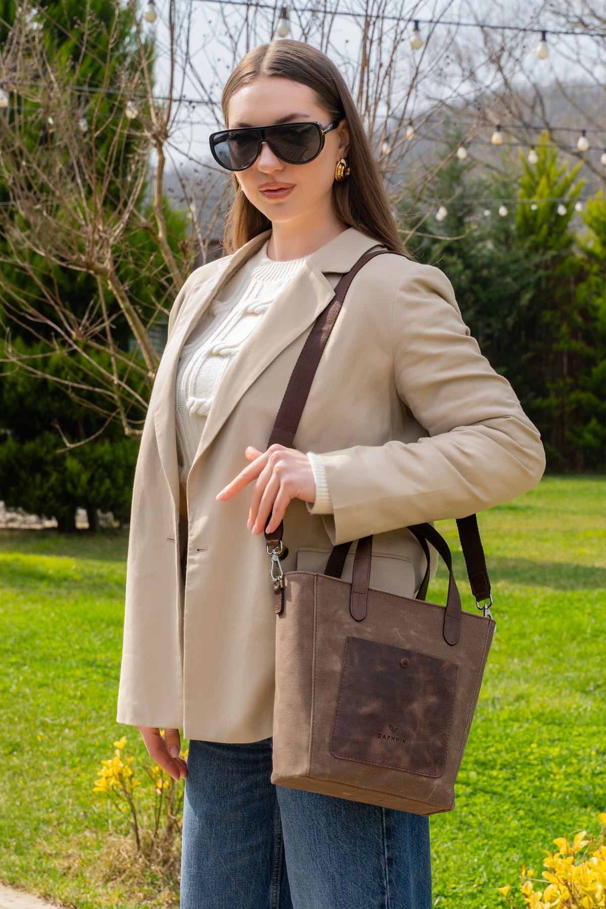 Daphne Flex Small Canvas – Brown, image 10