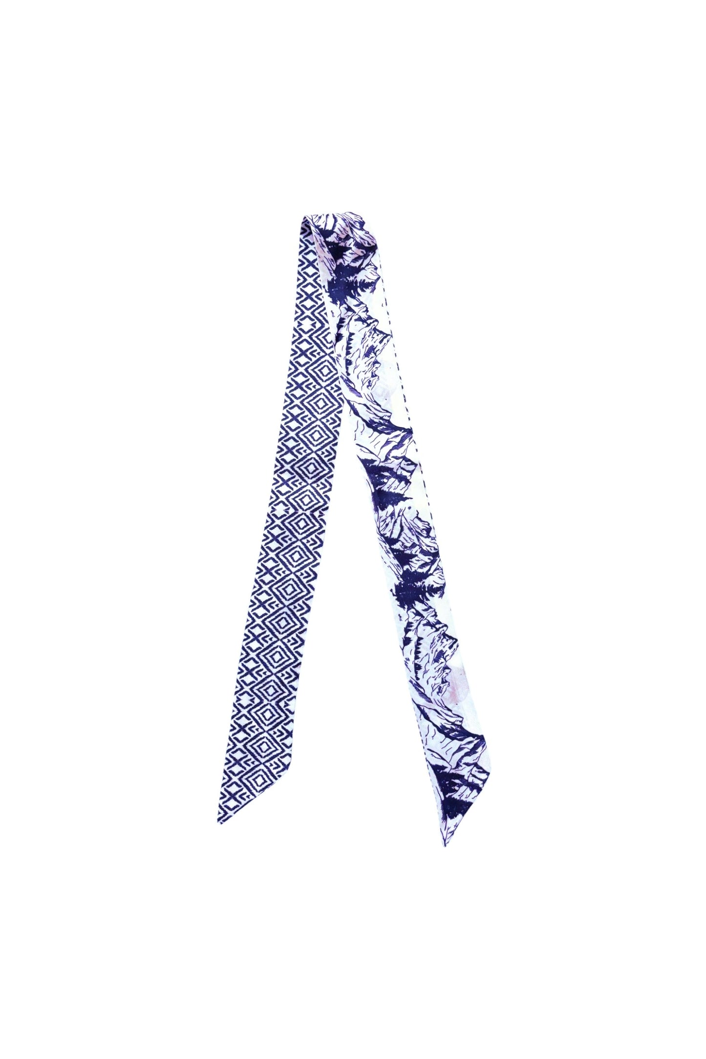 Twilly – Montagne Desenli İpek Fular