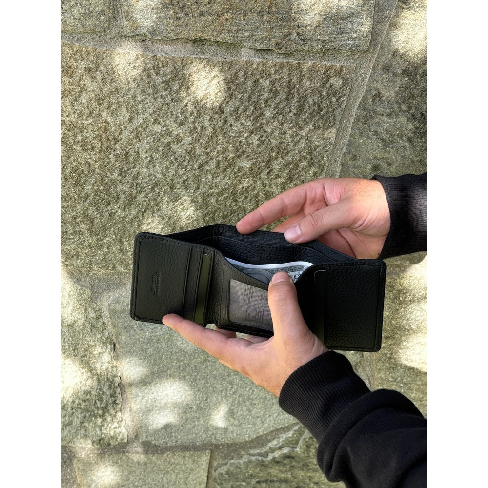 Magnus Trifold Wallet – Black, image 2